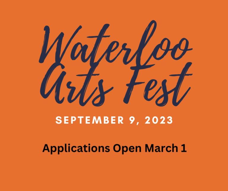 2023 Waterloo Arts Fest Applications Waterloo Arts